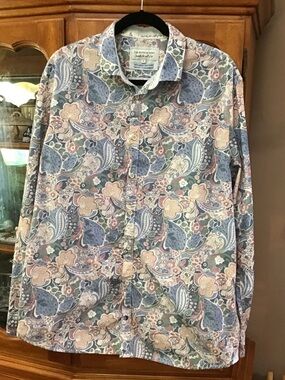 Colours & Sons Casual Paisley Floral Print Shirt
